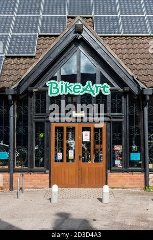 The Bike Art cycle hire and shop at High Lodge Visitor centre