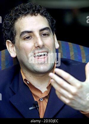 - PHOTO TAKEN 29APR02 - Peruvian tenor Juan Diego Florez speaks during an interview in Lima, April 29, 2002. Florez has already captivated audiences in the world's most prestigious opera houses during his brief career and is hailed by critics as bel canto's newest star.