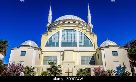 Ebu Beker Mosque (Al-Zamil Mosque). Shkoder, Albania Stock Photo