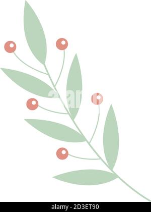 Plant flower icon flat, cartoon style. Vector illustration Stock Vector