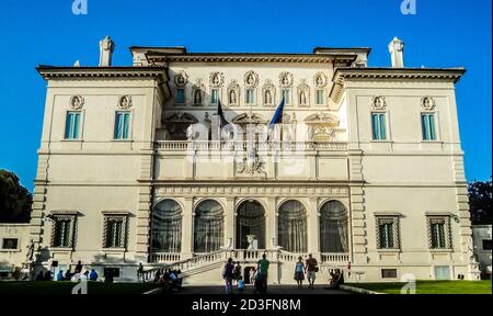 Galleria Borghese in Villa Borghese, Rome, Italy Stock Photo