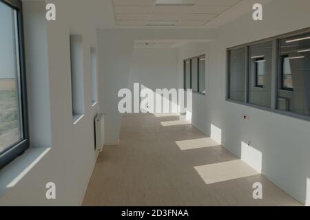 empty offices in a new building Stock Photo