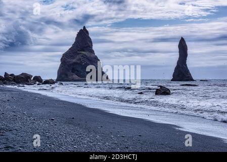 THE Black Sand Beach in Iceland - One Of The Famous Landscape In Iceland