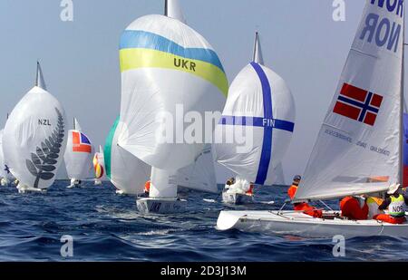 Soling racing hi-res stock photography and images - Alamy