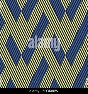 Seamless pattern with oblique colored segments Stock Vector