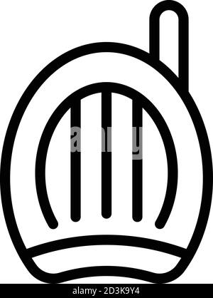 Baby monitor talkie icon, outline style Stock Vector