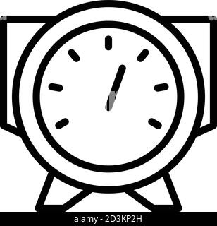 Capacitor voltage regulator icon, outline style Stock Vector