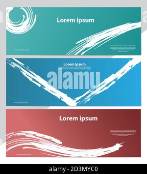 set of abstract backgrounds for books, brochures, and booklets. Vector illustration Stock Vector