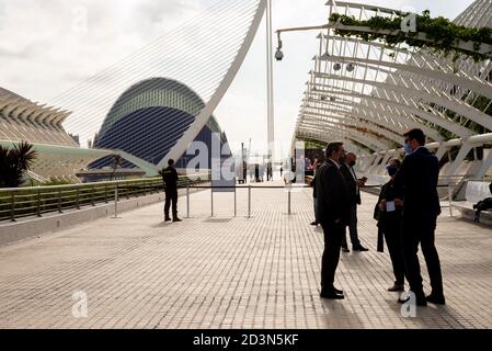 Valencia, Valencia, Spain. 8th Oct, 2020. Tribute To The Victims Of ...