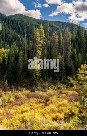 Moon Pass. Wallace, Idaho. Stock Photo