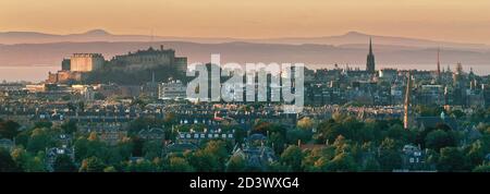 Scenes around the Scottish capital, Edinburgh Stock Photo