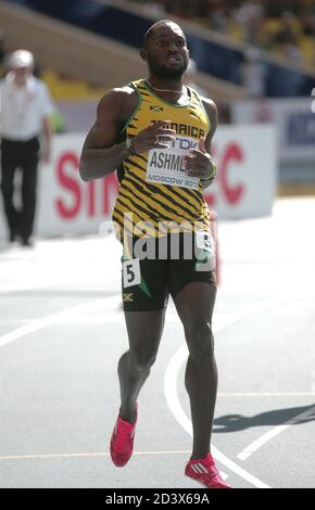 Nickel Ashmeade of Jamaique 4eme Stage 200 M Men During the Championnat du Monde Athlétisme 2013, on August 16 2013 in Moscou - Photo Laurent Lairys / DPPI Stock Photo