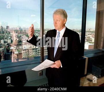Bill Clinton had offices here at 55 West 125th street, Harlem Stock ...
