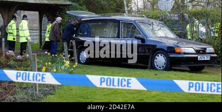 whitear exhumation remains alamy heroin hearse