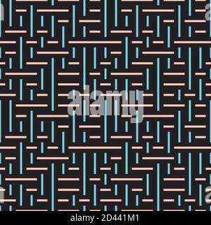 Pattern with red and green stripes Stock Vector