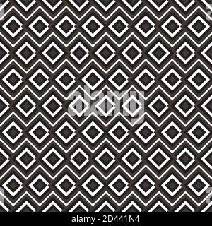 Seamless pattern with black and gray squares Stock Vector