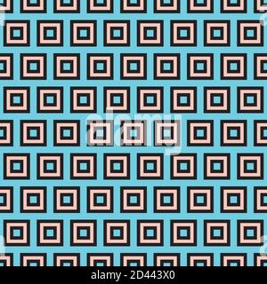 Seamless pattern with colored squares Stock Vector