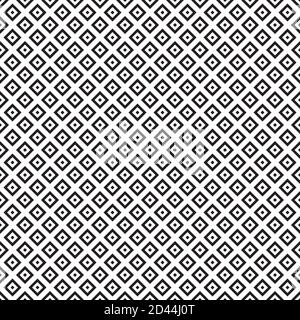 Seamless pattern with black squares Stock Vector