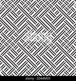Seamless pattern with black segments Stock Vector