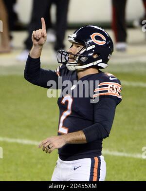 Chicago Bears kicker Cairo Santos (2) talks with Seattle Seahawks kicker  Jason Myers (5) before an NFL football game, Thursday, Aug. 18, 2022, in  Seattle. (AP Photo/Caean Couto Stock Photo - Alamy