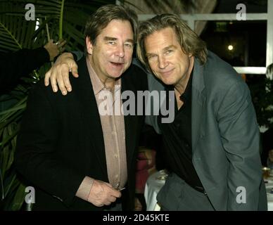 Jeff Bridges Actor with brother his Beau Bridges DBase Mirrorpix Stock ...