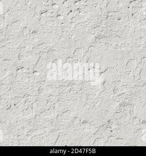 Seamless white painted concrete wall texture. 4K Stock Photo