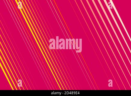 Diagonal, oblique, slanted random lines, stripes. Vector illustration Stock Vector