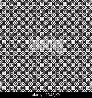 Seamless pattern with white E letter Stock Vector