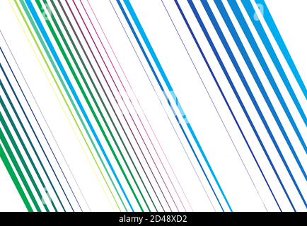 Diagonal, oblique, slanted random lines, stripes. Vector illustration Stock Vector