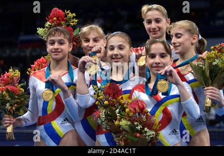 Sydney 2000 Olympics - Gymnastics - Women's Team event. Russia's ...