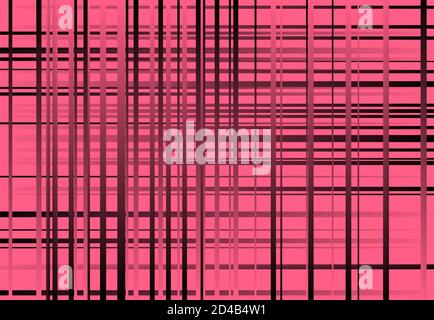 Colorful, black gradient grid, mesh, lattice or grille. Intersected lines editable vector illustration Stock Vector