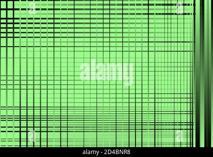 Colorful, black gradient grid, mesh, lattice or grille. Intersected lines editable vector illustration Stock Vector
