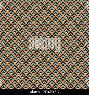 Seamless pattern with colored lines Stock Vector