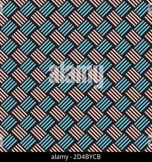 Seamless pattern with colored lines Stock Vector
