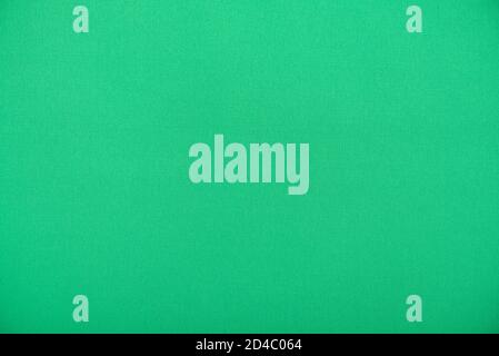 Natural green textile, smooth fabric as texture or background, high resolution Stock Photo