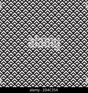 Seamless pattern with zigzag black segments Stock Vector