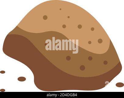 Cinnamon powder icon, isometric style Stock Vector