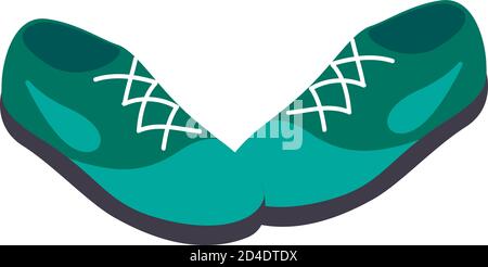 Fashion footwear icon, isometric style Stock Vector