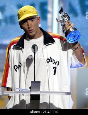 Eminem MTV Awards Stock Photo - Alamy