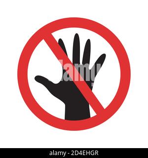 do not use sign clip art