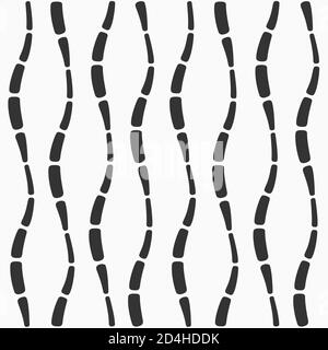 Abstract seamless pattern. Organic shapes. Regularly repeating structure of natural forms. Stylish texture. Smooth shapes. Vector. Stock Vector