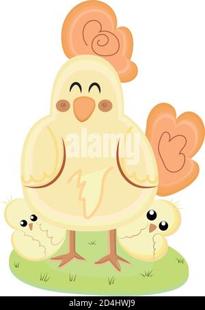 https://l450v.alamy.com/450v/2d4hwj9/mother-hen-with-chicks-2d4hwj9.jpg
