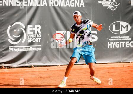 Parma, Italy. 09th Oct, 2020. Alexei Popyrin during ATP Challenger 125 - Internazionali Emilia Romagna, Tennis Internationals in parma, Italy, October 09 2020 Credit: Independent Photo Agency/Alamy Live News Stock Photo