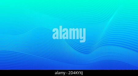 Turquoise blue gradient vector abstract glowing background with random ...