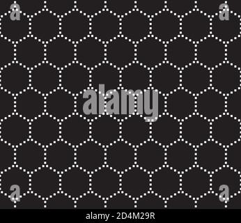Seamless background with white squares(hexagon) Stock Vector