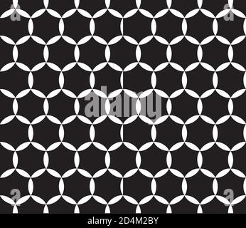 Seamless background with white ellipses(circles Stock Vector