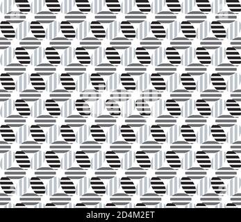 Seamless pattern with gray ellipses Stock Vector