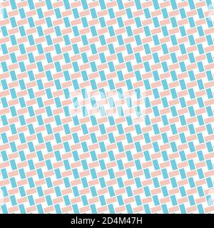 Seamless pattern with oblique colored rectangles Stock Vector