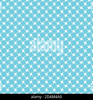 Seamless pattern with oblique blue squares Stock Vector