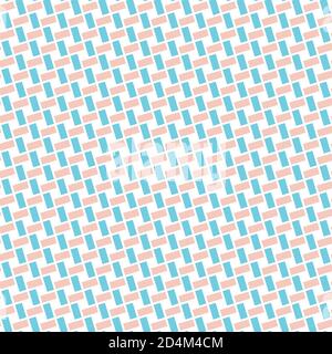 Seamless texture with oblique colored rectangles. Stock Vector